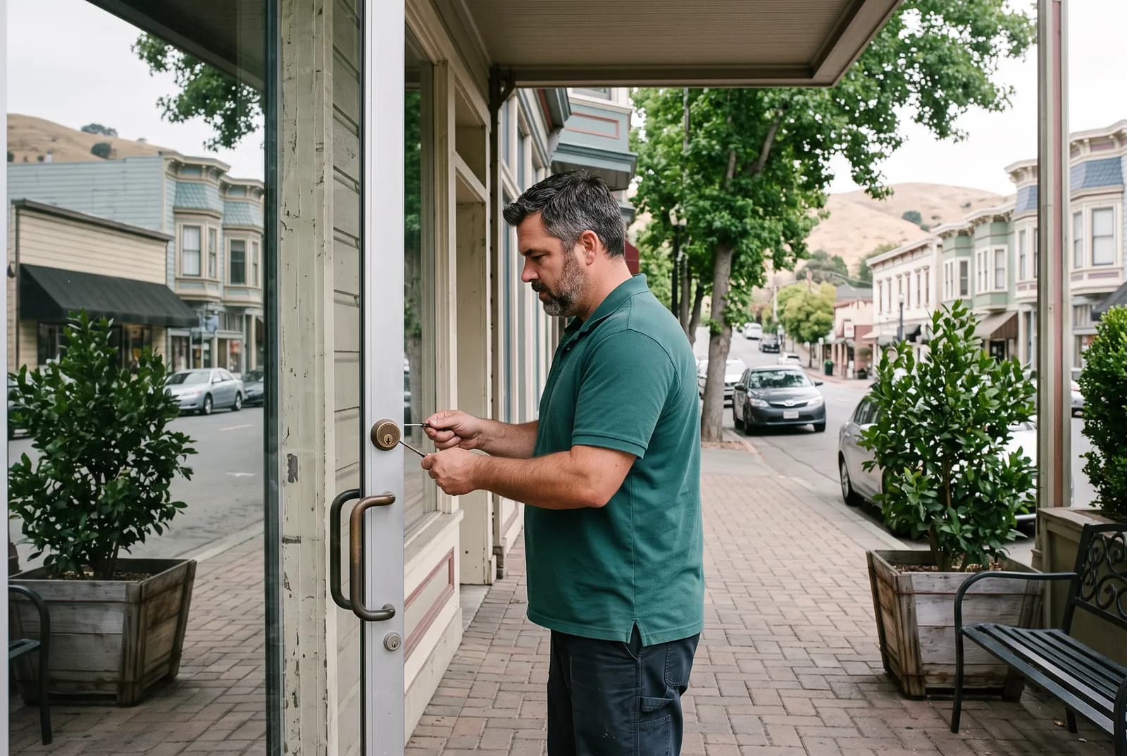 Commercial Locksmith by Mount Wanda in Martinez