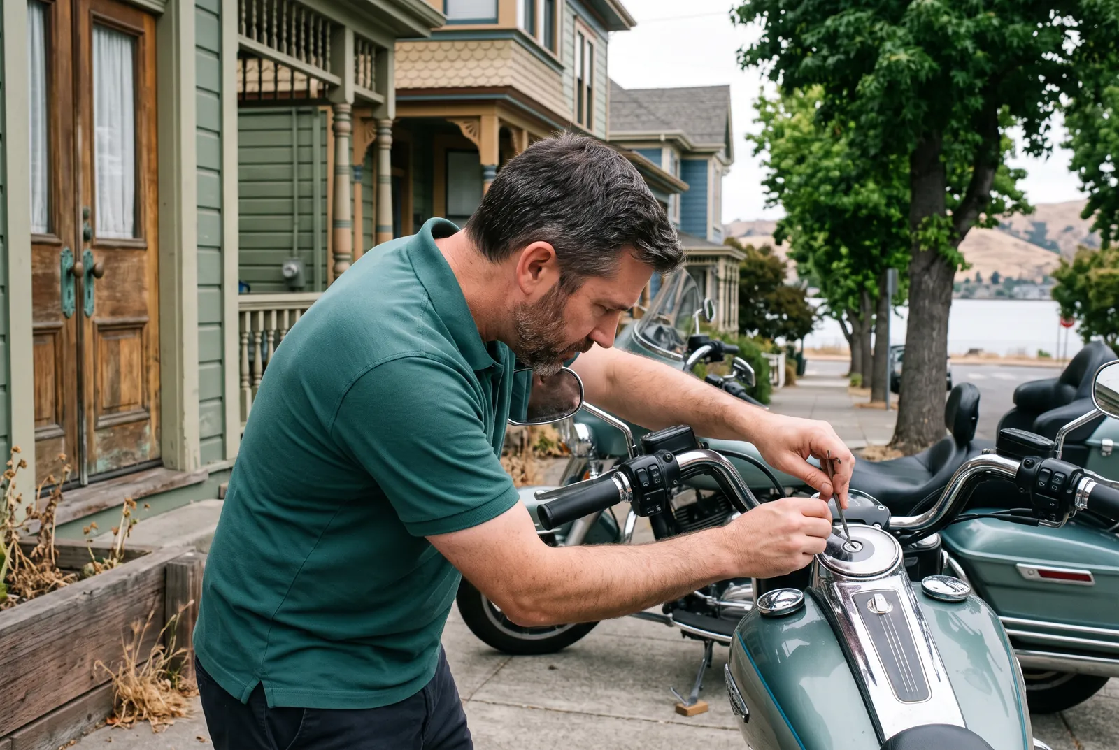 Motorcycle Keys in Martinez by Mount Wanda